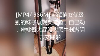 [MP4/ 986M] 超颜值女优级别的妹子展现美鲍鱼，自己动，蜜桃臀大屁股大黑牛刺激阴蒂交啪啪