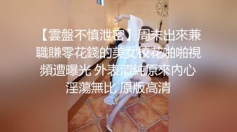 【雲盤不慎泄密】周末出來兼職賺零花錢的美女校花啪啪視頻遭曝光 外表清純原來內心淫蕩無比 原版高清