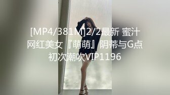 [MP4/381M]2/2最新 蜜汁网红美女『萌萌』阴蒂与G点初次潮吹VIP1196