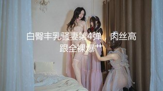 白臀丰乳骚妻第4弹，肉丝高跟全裸爆艹