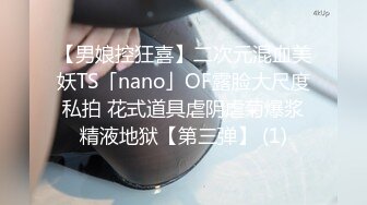 【男娘控狂喜】二次元混血美妖TS「nano」OF露脸大尺度私拍 花式道具虐阴虐菊爆浆精液地狱【第三弹】 (1)