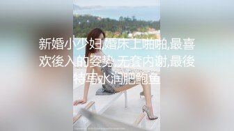 新婚小少妇,婚床上啪啪,最喜欢後入的姿势,无套内谢,最後特写水润肥鲍鱼