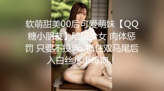 软萌甜美00后可爱萌妹【QQ糖小朋友】陪玩少女 肉体惩罚 只要不投诉...抓住双马尾后入白丝JK小母狗！