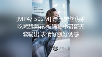 [MP4/ 502M] 漂亮黑丝伪娘吃鸡舔菊花 被强壮小哥哥无套输出 表情好骚好诱惑