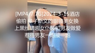 [MP4/7.7G]2024-3-15酒店偷拍 样子斯文的眼镜美女换上黑丝情趣女仆装和男友做爱惹得男友一炮接一炮